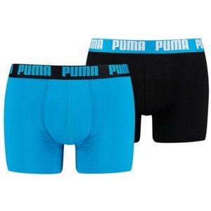 Pánské boxerky Puma Basic Boxer 2P Velikost: XXL / Barva: modrá/černá