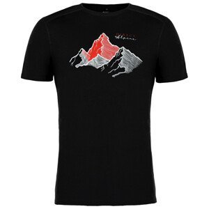 Pánské triko Direct Alpine Furry Velikost: M / Barva: černá/červená