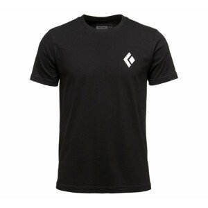 Pánské tričko Black Diamond M SS EQUIPMNT FOR ALPINIST TEE Velikost: M / Barva: černá