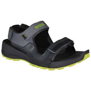 Pánské sandály Regatta Samaris Sandal Velikost bot (EU): 43 / Barva: černá/zelená