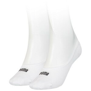 Dámské ponožky Puma Mesh Footie 2P Velikost ponožek: 35-38 / Barva: bílá