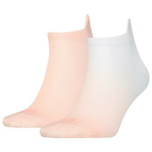 Dámské ponožky Puma Gradient Sneaker 2P Velikost ponožek: 39-42 / Barva: oranžová