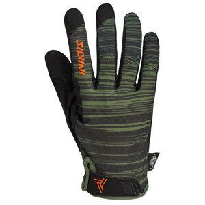 Pánské cyklistické rukavice Silvini Gattola Velikost rukavic: XL / Barva: černá/zelená