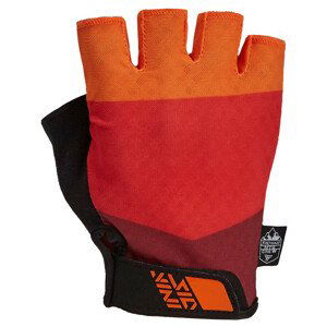 Pánské cyklistické rukavice Silvini Anapo Velikost rukavic: M / Barva: černá/oranžová