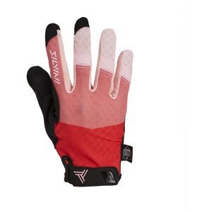 Dámské cyklistické rukavice Silvini Fiora Velikost rukavic: S / Barva: růžová/fialová