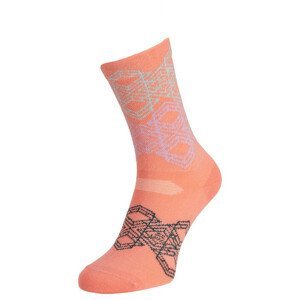 Cyklistické ponožky Silvini Dogana Velikost ponožek: 36-38 / Barva: oranžová