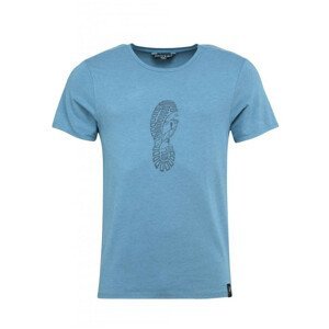 Pánské triko Chillaz Solstein Leave A Footprint Velikost: M / Barva: modrá