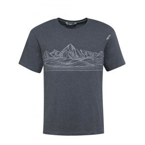 Pánské triko Chillaz Relaxed Mountain Skyline Velikost: XXL / Barva: černá