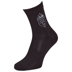 Cyklistické ponožky Silvini Bevera Velikost ponožek: 36-38 / Barva: černá