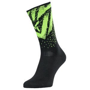 Ponožky Silvini Nereto Velikost ponožek: 42-44 / Barva: černá/zelená