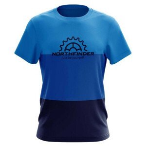 Pánské cyklistické triko Northfinder Marcos Velikost: M / Barva: modrá