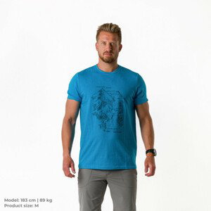 Pánské triko Northfinder Burton Velikost: L / Barva: modrá