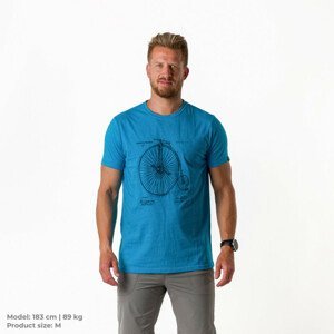 Pánské triko Northfinder Tadeo Velikost: M / Barva: modrá
