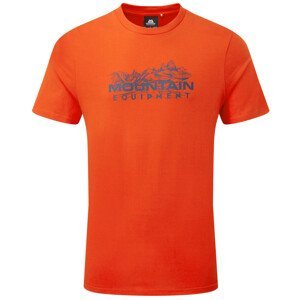 Pánské triko Mountain Equipment Skyline Tee Velikost: M / Barva: oranžová