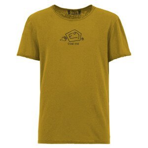 Pánské triko E9 Stonelove Velikost: M / Barva: žlutá