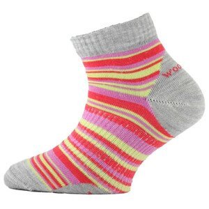 Dětské ponožky Lasting TJP Velikost ponožek: 34-37 / Barva: červená