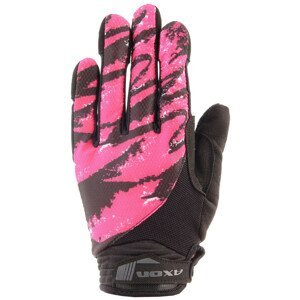 Cyklistické rukavice Axon 507 Velikost rukavic: S / Barva: růžová