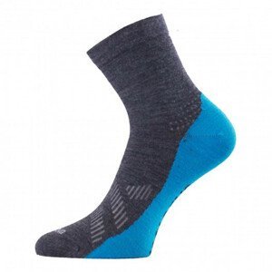Ponožky Lasting FWT Velikost ponožek: 38-41 / Barva: šedá