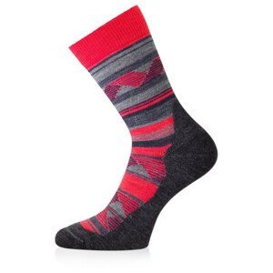 Ponožky Lasting WLI Velikost ponožek: 34-37 / Barva: červená