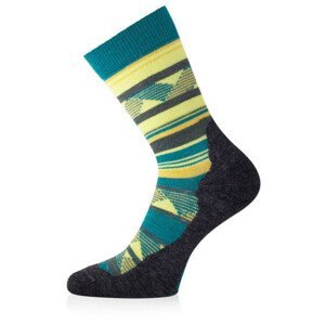 Ponožky Lasting WLI Velikost ponožek: 38-41 / Barva: zelená