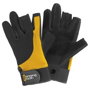 Rukavice Singing Rock Falconer Tactical Velikost rukavic: 10 / Barva: černá/žlutá