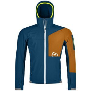 Pánská mikina Ortovox Berrino Hooded Jacket M Velikost: XL / Barva: modrá