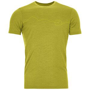 Pánské triko Ortovox 150 Cool Mountain Ts M Velikost: M / Barva: žlutá