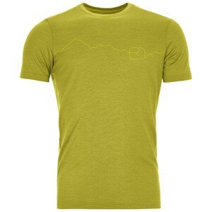 Pánské triko Ortovox 150 Cool Mountain Ts M Velikost: L / Barva: žlutá
