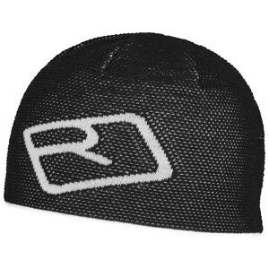Čepice Ortovox Merino Logo Knit Beanie Barva: černá