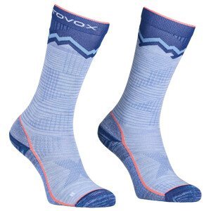 Dámské ponožky Ortovox Tour Long Socks W Velikost ponožek: 39-41 / Barva: světle modrá