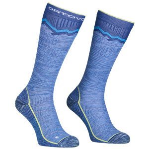 Pánské ponožky Ortovox Tour Long Socks M Velikost ponožek: 42-44 / Barva: modrá
