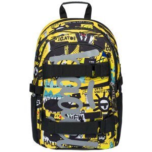 Školní batoh Baagl Skate Barva: žlutá