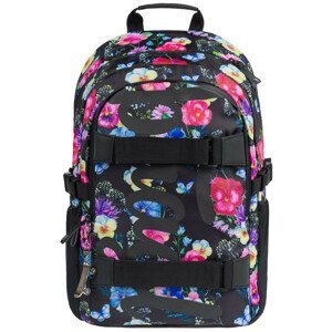 Školní batoh Baagl Skate Barva: černá/růžová