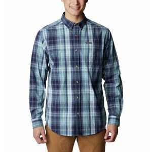 Pánská košile Columbia Rapid Rivers™ II Long Sleeve Shirt Velikost: M / Barva: modrá