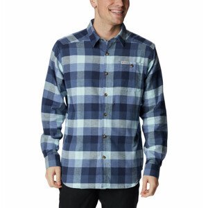 Pánská košile Columbia Cornell Woods™ Flannel Long Sleeve Shirt Velikost: M / Barva: modrá