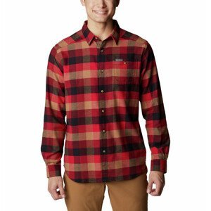 Pánská košile Columbia Cornell Woods™ Flannel Long Sleeve Shirt Velikost: M / Barva: červená