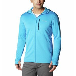 Pánská funkční mikina Columbia Park View™ Fleece Full Zip Hoodie Velikost: XL / Barva: světle modrá