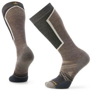 Lyžařské ponožky Smartwool Ski Full Cushion OTC - Recycled Velikost: L / Barva: hnědá/šedá