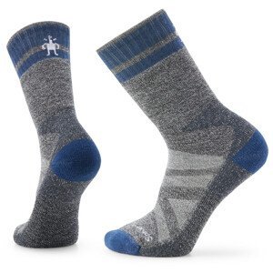 Pánské ponožky Smartwool Mountaineer Max Cushion Tall Crew Velikost: L / Barva: šedá/modrá
