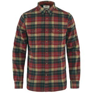 Pánská košile Fjällräven Singi Heavy Flannel Shirt M Velikost: M / Barva: červená