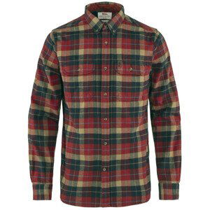 Pánská košile Fjällräven Singi Heavy Flannel Shirt M Velikost: L / Barva: červená