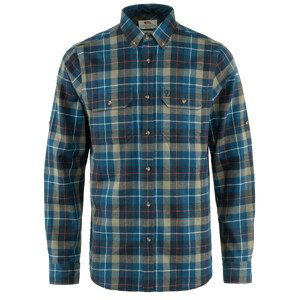 Pánská košile Fjällräven Singi Heavy Flannel Shirt M Velikost: XL / Barva: tmavě modrá