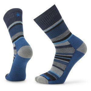 Pánské ponožky Smartwool Everyday Light Cushion Saturnsphere Crew Velikost: M / Barva: šedá/modrá