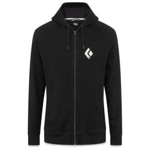 Pánská mikina Black Diamond Chalked Up FZ Hoody Velikost: M / Barva: černá