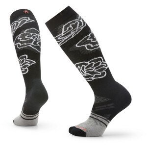 Lyžařské ponožky Smartwool W Ski Full Cushion Pattern Velikost: S / Barva: černá/šedá