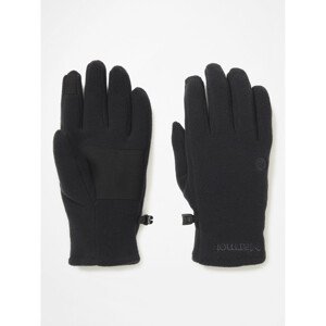 Rukavice Marmot Rocklin Fleece Glove Velikost rukavic: L / Barva: černá