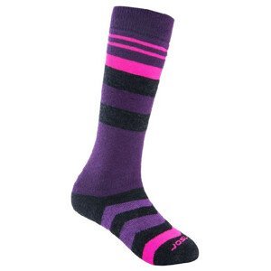 Ponožky Sensor Slope Merino Velikost ponožek: 39-42 / Barva: šedá/modrá