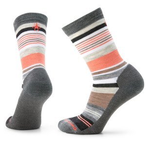 Dámské ponožky Smartwool W Everyday Joviansphere Crew Velikost: S / Barva: šedá/oranžová