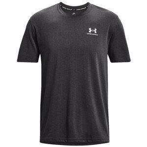 Pánské tričko Under Armour LOGO EMB HEAVYWEIGHT SS Velikost: L / Barva: šedá