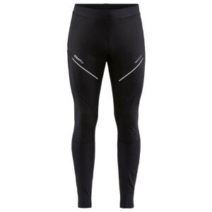 Pánské běžecké kalhoty Craft Adv Essence Wind Tights Velikost: XL / Barva: černá